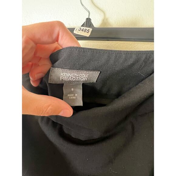 Kenneth Cole Reaction Black Knee Length Pencil Skirt Sz 10 - Picture 3 of 4